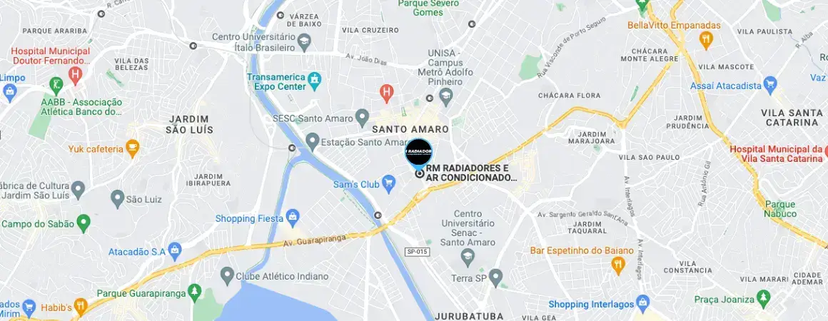 rm ar condicionado automotivo endereco em santo amaro