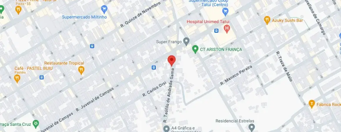 mapa do endereco montador e reformas em tatui