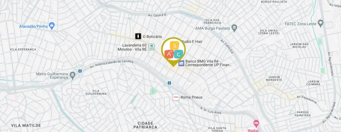 endereco escolinha na zona leste