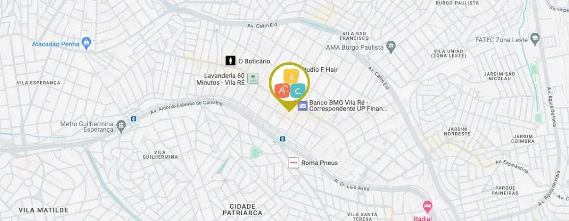 endereco escolinha na zona leste